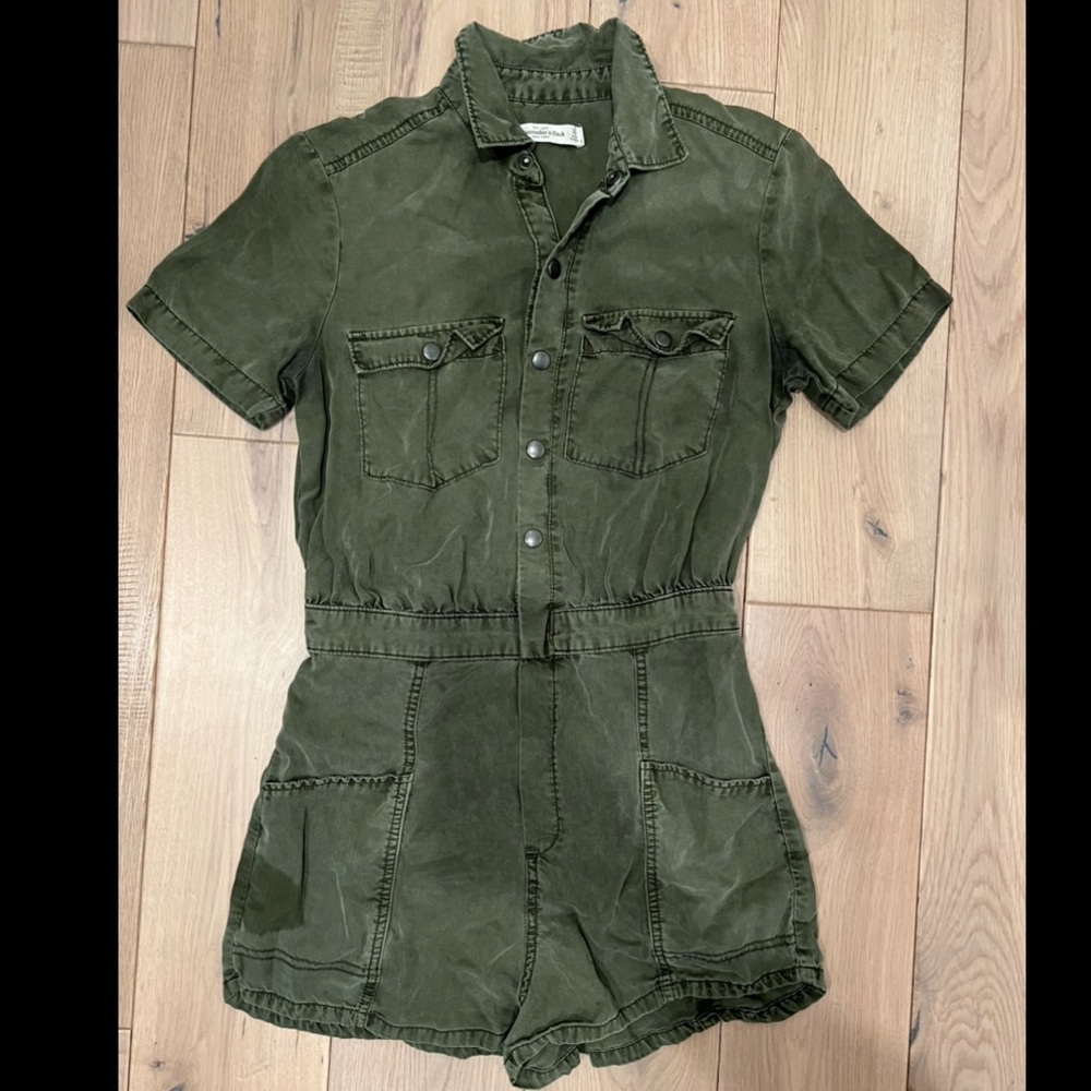 Abercrombie & Fitch Military Romper